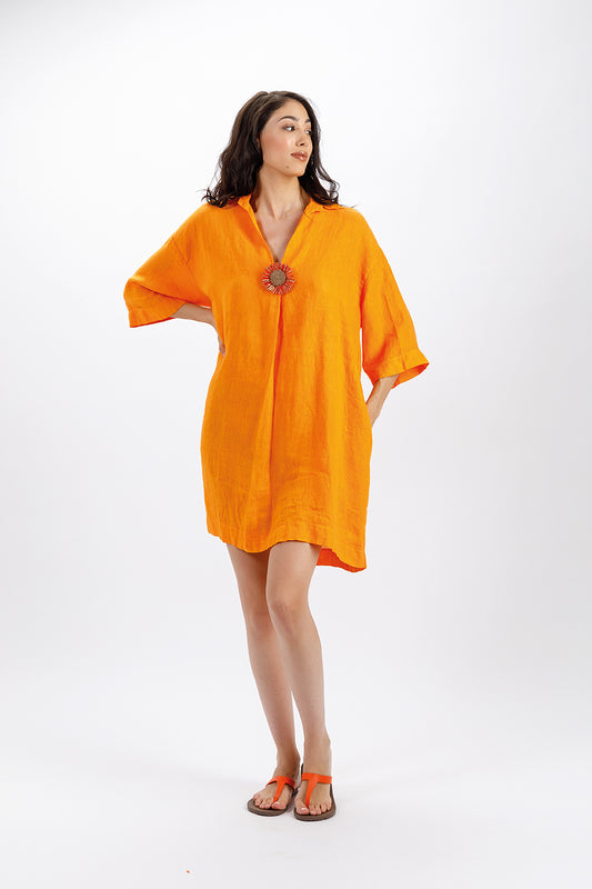 CAMICIONE IN LINO - Fida Lingerie