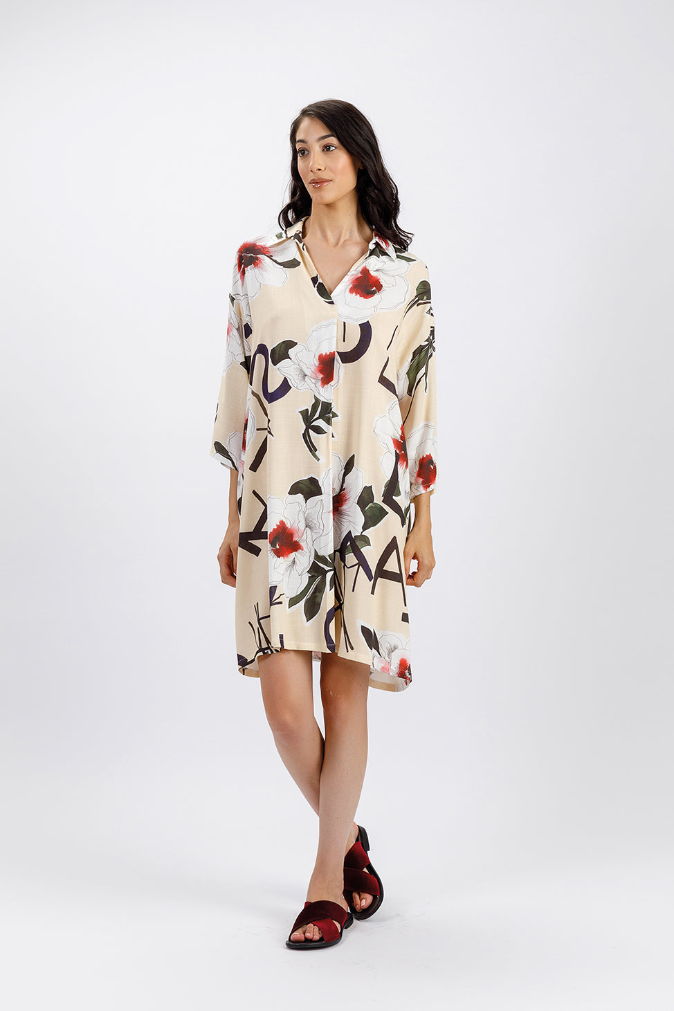 CAMICIONE IN TESSUTO DI VISCOSA - Fida Lingerie